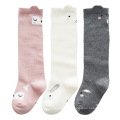 Latest style Over knee anti slip cartoon baby girl tube socks wholesale